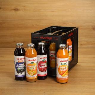 Mixkiste Voelkel Säfte 8 x 0,5 l