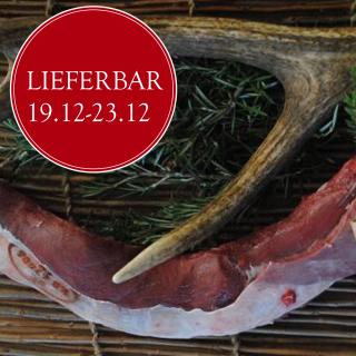 VB Damwildlende ohne Knochen ca. 1 kg nur 19.12.-23.12
