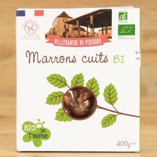 Maronen gekocht und vakuumiert