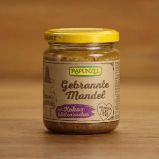 Gebrannte Mandel Aufstrich mit Kokosblütenzucker