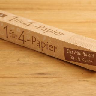 1 für 4 Papier
