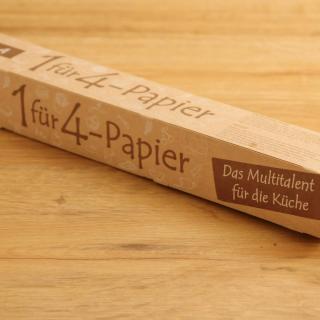 1 für 4 Papier