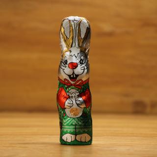 Osterhase Vollmilch in Stanniol
