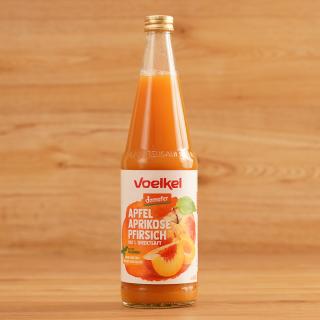 Apfel Aprikosen Pfirsichsaft 0,7 l