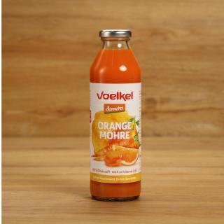 Orange Möhrensaft