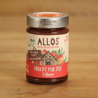 Frucht Pur Erdbeere