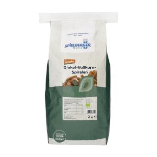 Dinkel Spiralen hell, Demeter 2 kg