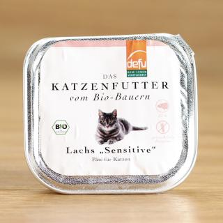 Nassfutter für Katze  Lachs