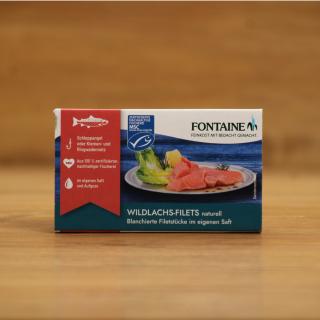 Wildlachs-Filets naturell, im eigenen Saft MSC
