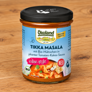 Tikka Masala mit Hühnchen, Indian Style
