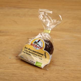 Baumstämme-Nougatrolle mit Honigmarzipan
