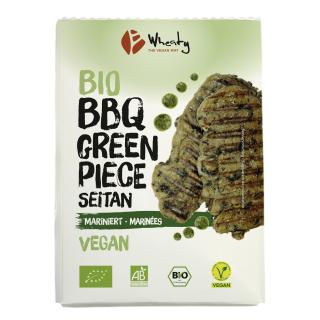 BBQ Green Piece, Seitanbratstücke, mariniert