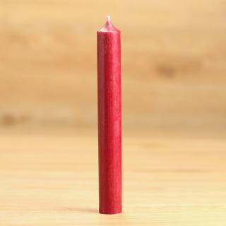 Stabkerze dunkelrot 180x22 mm
