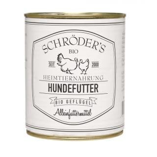 Hundefutter Geflügel