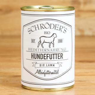 Hundefutter Lamm 400 g