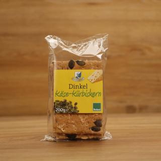 Dinkel-Knäcke Käse-Kürbiskern