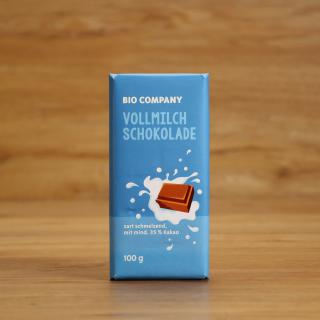 BC Vollmilchschokolade, mind. 35% Kakao
