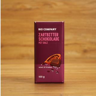BC Feine Bitterschokolade mit Salz, 52% Kakao
