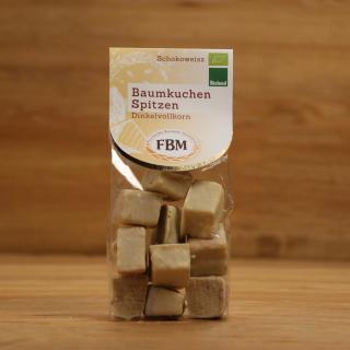 Baumkuchenspitzen weisse Schokolade