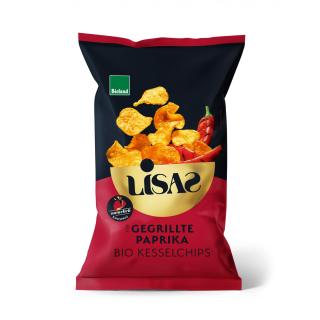 Gegrillte Paprika Kesselchips