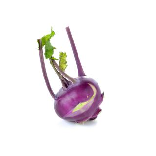 Kohlrabi blau regional