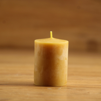 Bienenwachskerze Stumpen 6x4,5 cm Wulksfelde