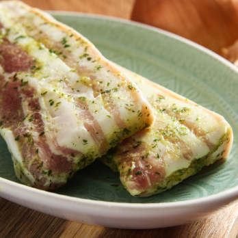 Schweinebauch Bärlauch - 2 Stück ca. 260 g