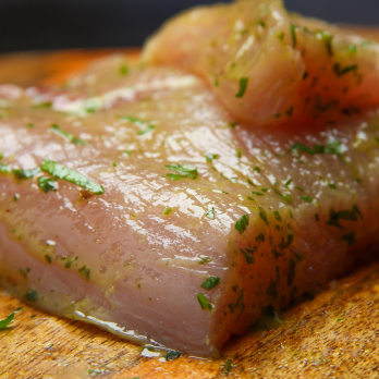 Putenbrustschnitzel Bärlauch - 1 Stück ca. 180 g
