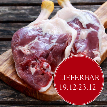 VB Entenkeule 2 St. ca. 500 g nur 19.12.-23.12