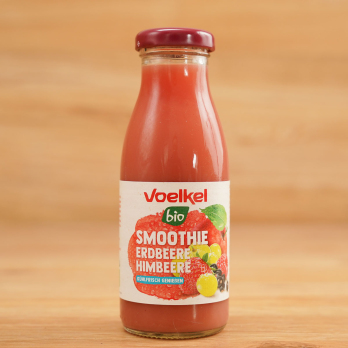 Smoothie Erdbeere Himbeere  kühlfrisch