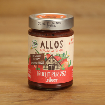 Frucht Pur Erdbeere
