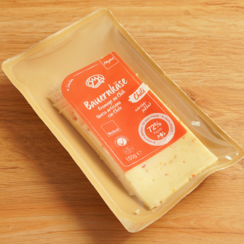 Bauernkäse Chili Scheiben 150 g