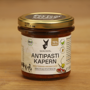 Brotaufstrich Antipasti Kapern