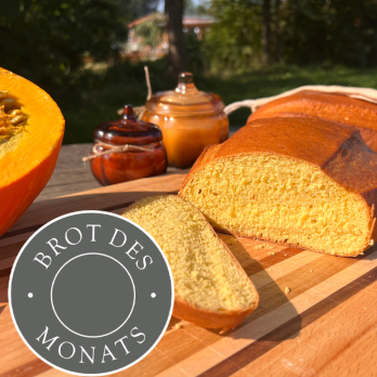 Monatsbrot Oktober Kürbisbrot