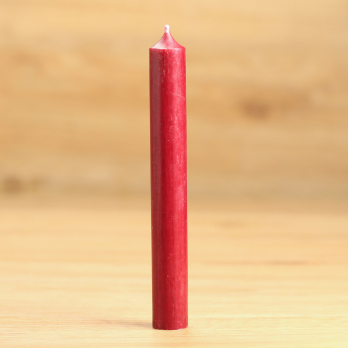 Stabkerze dunkelrot 180x22 mm