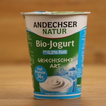 Joghurt griechischer Art 0,2% 400 g