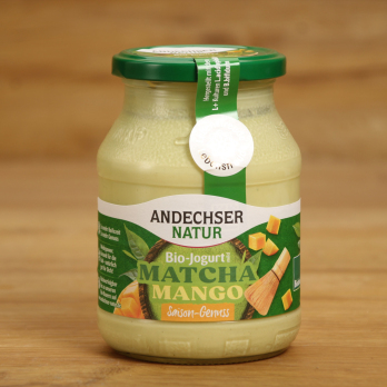 Joghurt Matcha-Mango 3,8%
