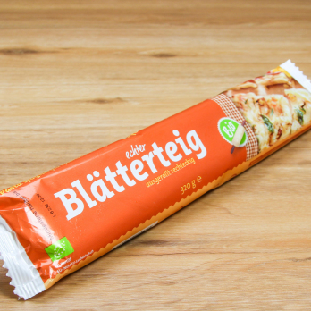 Blätterteig aus dem Kühlregal 320 g