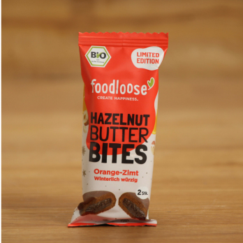 Nut Butter Bites Orange-Zimt