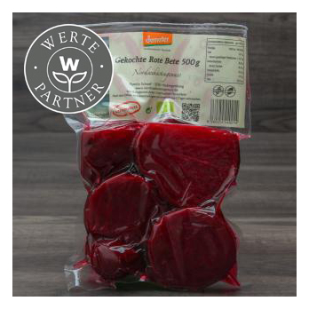 Rote Bete gekocht & vakuumiert 500 g