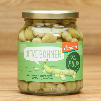 Dicke Bohnen im Glas 350 g