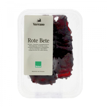 Rote Bete, gereift, geräuchert, geschnitten