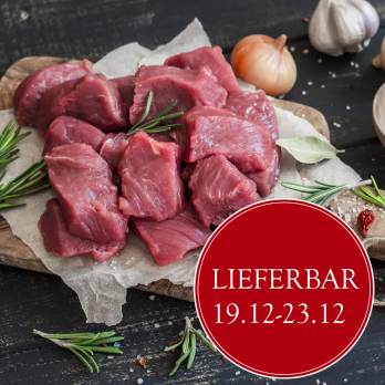 VB Rindergulasch Wulksfelde ca. 500 g nur 19.12.-23.12