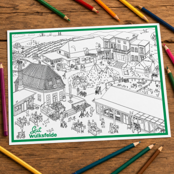 Gratis Wulksfelder Wimmelbild zum Ausmalen
