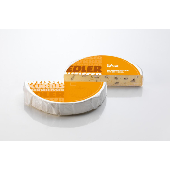 Edler Weißer Brie Kürbis-Kernbeißer 50%