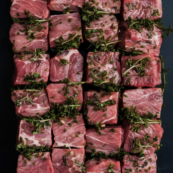 Lammspieße Kräuter-Knoblauch - 2 Stück ca. 160 g