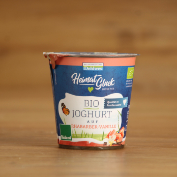 Joghurt auf Rhabarber-Vanille 3,5%