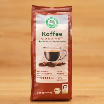 Gourmet-Kaffee entk. gemahlen