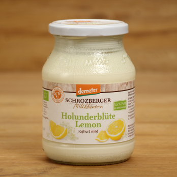 Joghurt Holunderblüte Lemon 3,5 %