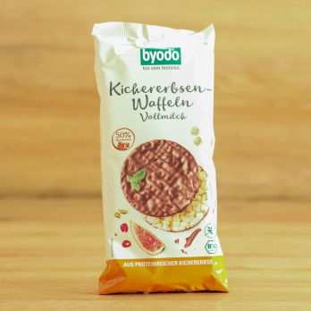 Kichererbsen Waffeln Vollmilch